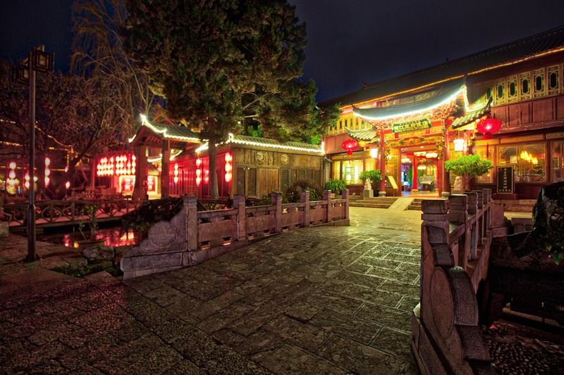 Lijiang Wangfu Hotel Экстерьер фото